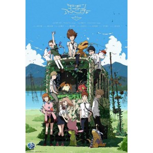 Digimon Adventure Tri Anime Art Silk Poster print home Decor 60x90 cm   152717692665